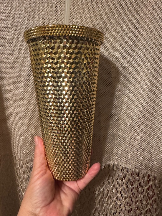 Other - Gold Studded Travel Tumbler - Unbranded